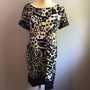 5/$25! Tiana B animal print dress size small